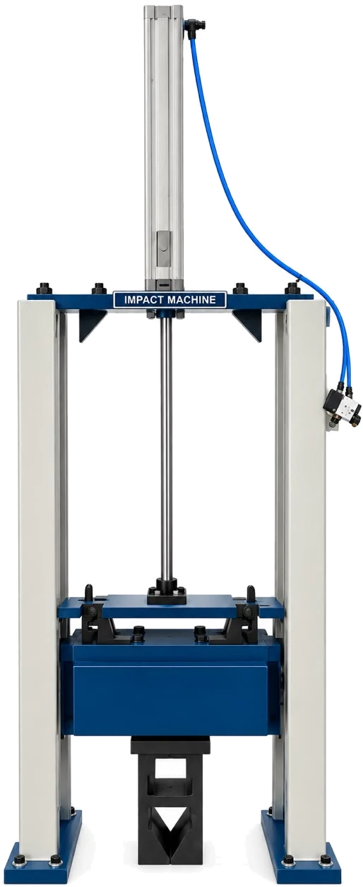 In-house impact testing machine